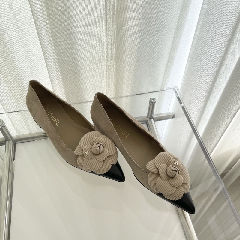 Ch*el flat shoes